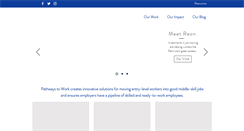 Desktop Screenshot of pathwaystowork.org